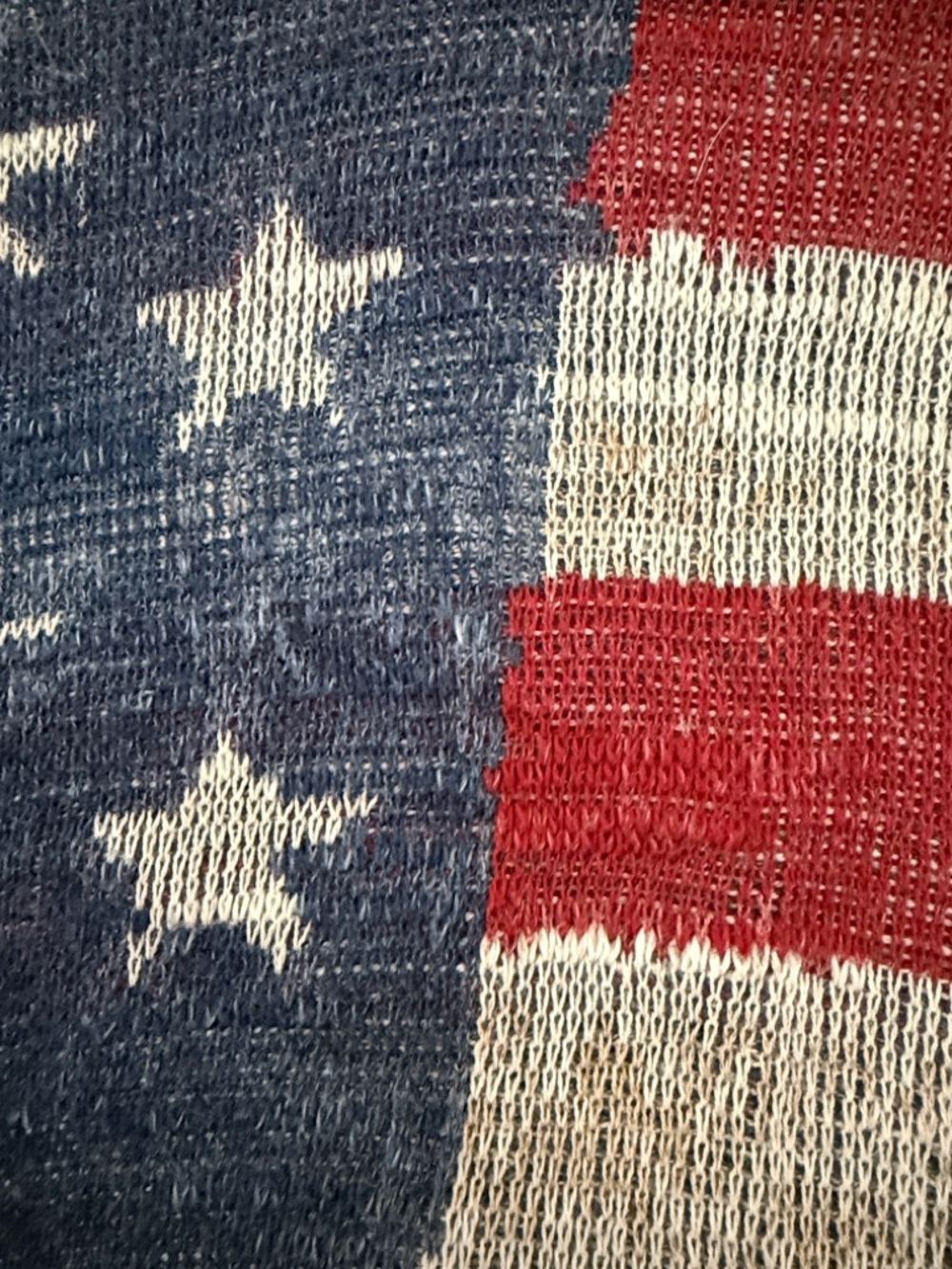 Vintage Vibes Denim & Supply Ralph Lauren American Flag Cardigan πΊπΈ - Picture 5 of 12